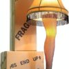 45" Christmas Deluxe Leg Lamp, Multicolor