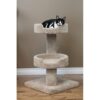 Prestige Cat Trees 32 in. Solid Wood Large Cat Sleeper Tree