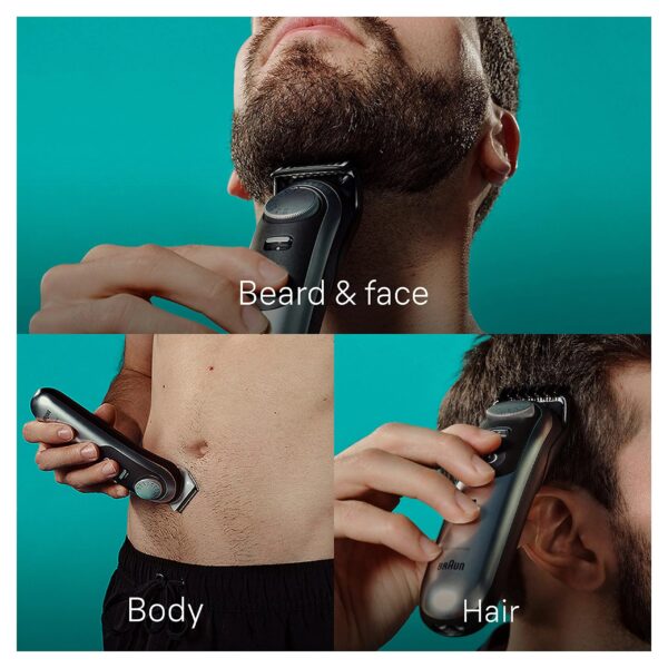 8615985d901247bd8d57aa35b186b928 Braun All-in-One Style Kit Series, 13-in-1 Trimmer for Men