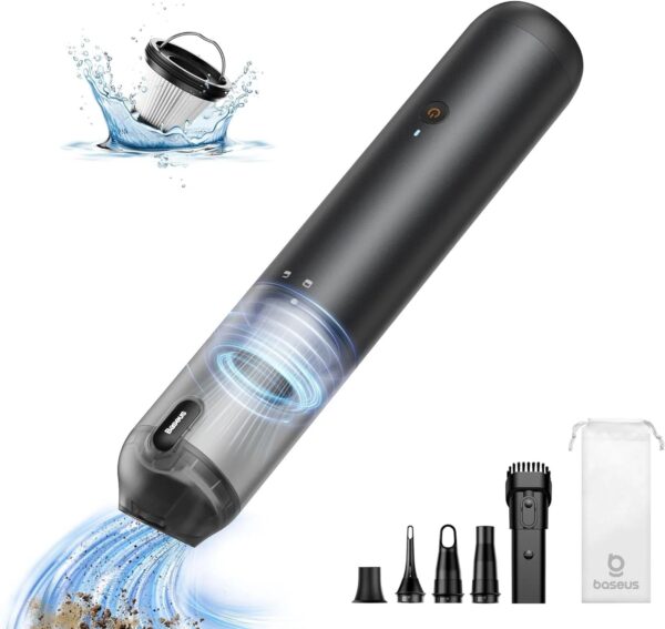861a4930e508404ca6ff7d46f4f6d462 Baseus Portable Cordless Car Vacuum Cleaner High Power