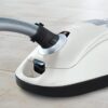 Pure Suction Powerline Canister Vacuum Cleaner, Lotus White