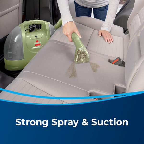 86c36f3210384aafb18ae7d0025b65e1 BISSELL Little Green Multi-Purpose Portable Carpet and Upholstery Cleaner, 1400B