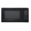 1.1 Cu. Ft. Sleek Black Digital Microwave - Effortless Touchpad Controls