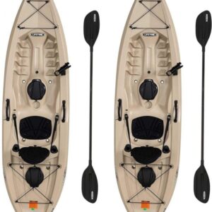 Lifetime 90806 Tamarack Angler 100 Fishing Kayak C 2 Pack (Paddles Included)