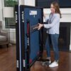 JOOLA Inside Professional MDF Indoor Ping Pong Table with Quick Clamp Table Tennis Net and Post Set - 10 Minute Easy Assembly - Tournament Quality - Foldable with Single Player Playback Mode