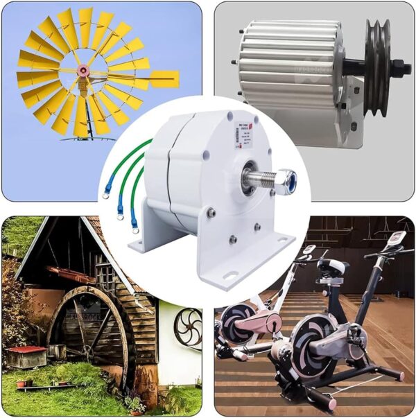 87663c50f700436db263111e0e3c8627 12000W Low RPM Permanent Magnet Generator 12V 24V 48V 120V 220V, Free Energy Gearless Permanent Magnet Generator Motor DIY for Wind Turbine Water Turbine,12V
