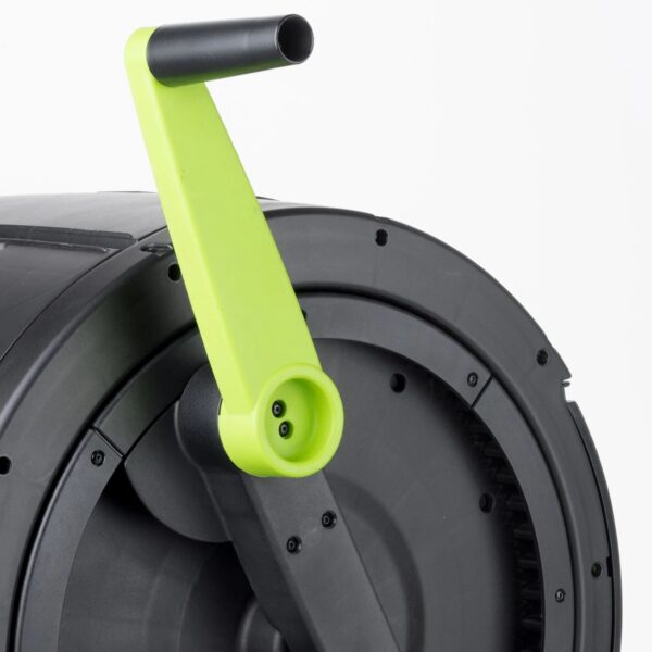 8770ca5852ad4178a19dc99f55c6c320 65-Gallon Compost Tumbler And Cart Combo