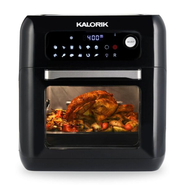 8777909821dd4403accf0bcf9ce6173d 10 Quart Air Fryer Oven, Black