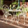 Andover Outdoor 3-Piece Aluminum Bistro Set