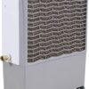 MC18M Portable Evaporative Cooling Fan, Indoor/Outdoor High Temp Environments, 1300 CFM, 500 sq. ft., 2-Speed Fan, 53.4 dB, White