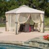 Christopher Knight Home Skyline Fabric Gazebo by Beige