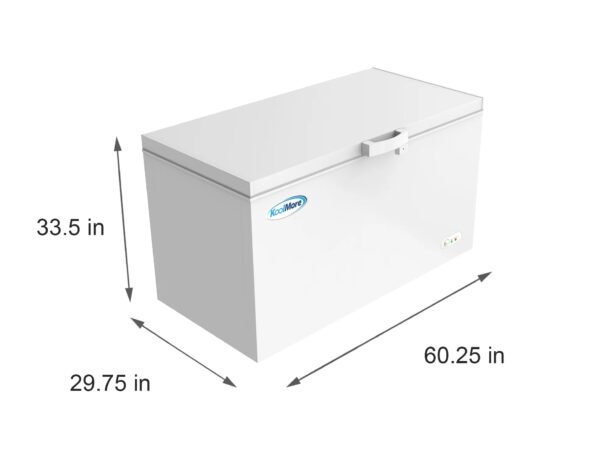 88b920d86dd44e15bc94fedd776ae415 60 in. Commercial Chest Freezer 16 Cu ft.