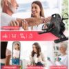 Under Desk Bike Pedal Exerciser – Quiet, Adjustable Resistance, Compact & Portable for Arm/Leg Workouts