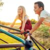 Lifetime Children's Outdoor 5 ft. H x 10 ft. W Dome Climber, Green and Brown (90136)
