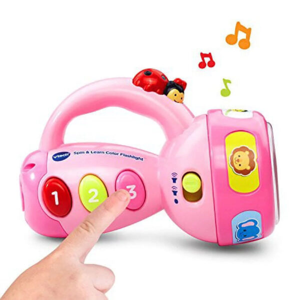 88ddf6ae47a04aef830d99bedeee3813 VTech Spin and Learn Color Flashlight Electronic Learning Toy