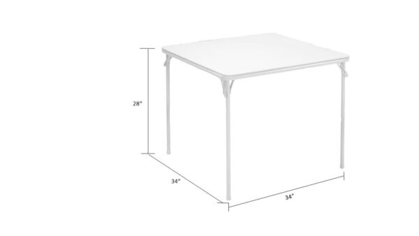 88eb39823a844a1b9cb82f4da52ecc5f COSCO 5-Piece Folding Dining Set with Card Table and 4 Fabric Padded Chairs, Tan