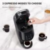 3-in-1 coffee machine, coffee and espresso machine combo for ground coffee