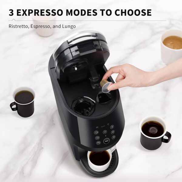 899024d256fe459dbacb1e98bf676b0f 3-in-1 coffee machine, coffee and espresso machine combo for ground coffee