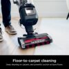 Rotator Pet Pro Lift-Away ADV Upright Vacuum with HEPA Filter, DuoClean PowerFins HairPro and Odor Neutralizer Technology, Pet Hair Pickup, For Carpets & Hardfloors, Dark Grey, LA555
