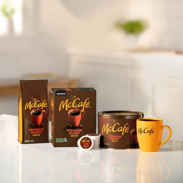 89f428cadebd4bc0a323174f1adc9b28 McCafé Premium Roast Medium Coffee Pods, 96 Count, 100% Arabica, Keurig K-Cup Compatible, Recyclable