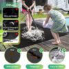 90x52 Inch Under Grill Mat for Outdoor Grill, Fireproof & Waterproof