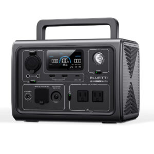 BLUETTI EB3A Portable Generator,600W Solar Generator, 268Wh LiFePO4 Power Station for Camping, Home Use, Emergency