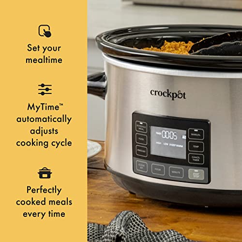8b784eeb38d54fce9d98f04ccf649851 Crock-Pot 7 Quart Portable Programmable Slow Cooker with Timer and Locking Lid