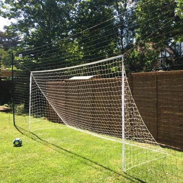 Open Goaaal JX-OGFL2 Soccer Practice Net Rebounder Backstop with Goal, Large
