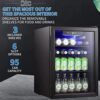 Antarctic Star Mini Fridge-95 Can Beverage Refrigerator