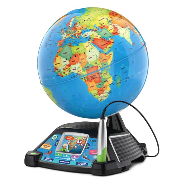 LeapFrog Magic Adventures Globe for Kids, Electronic Learning System, Teaches Countries, Culture