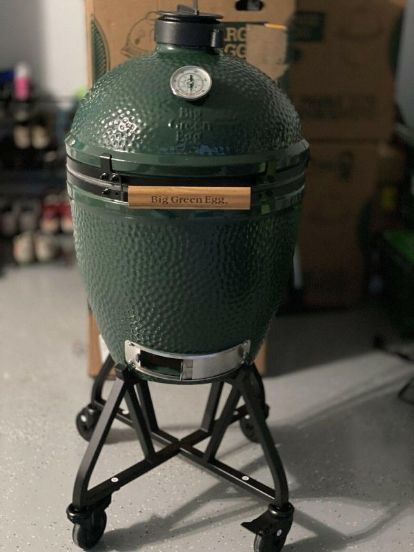 8cd3fa216f95423e92b6c85f8f00e207 Brand new big green egg grill smoker with new accessories