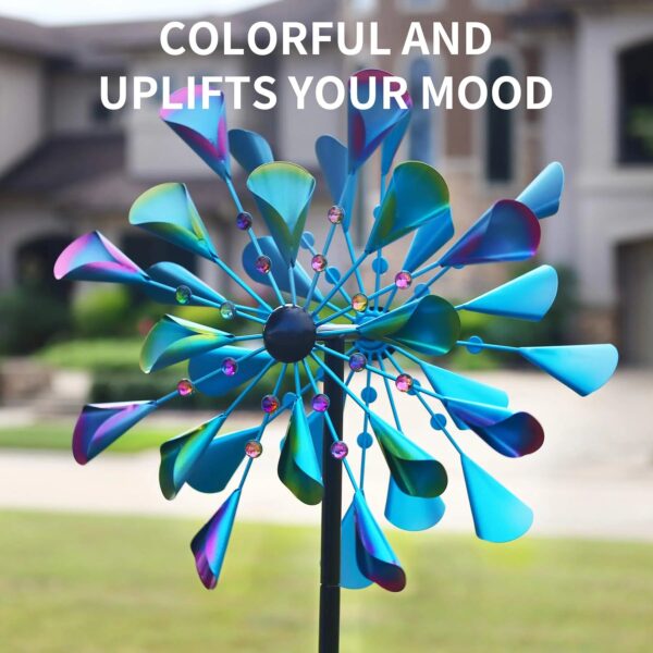 8d30c96da7984fc5ad06cd607431b4b6 Decoroca Yard Large Wind Spinners Outdoor