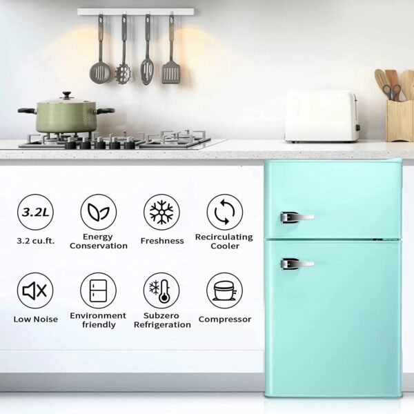 8d96bcac496c4c52a08f218b2a01798e Compact Refrigerator with Freezer F6893