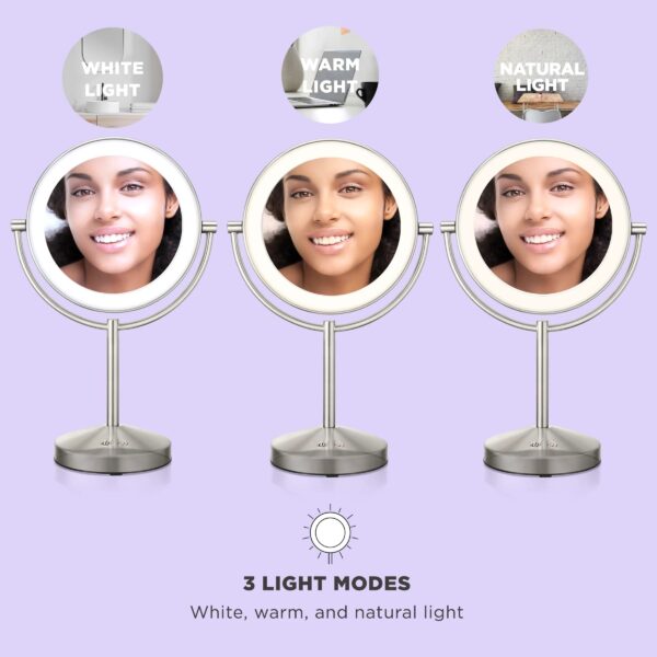 8e94022da9b74c88bdec1c3234e47479 Conair Lighted Makeup Mirror, 1X/10x Magnifying Mirror