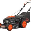22 in. 201cc Select PACE 6 Speed CVT High Wheel RWD 3-in-1 Gas Walk Behind Self Propelled Lawn Mower, Black