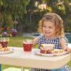 RUICHI Easy Store Jr. Play Table with Umbrella RUICHI