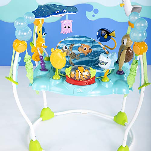 8f72fa2c2d38498b95ab9a6b88bd1109 Bright Starts Baby Finding Nemo Sea of Activities Baby Activity Center Jumper