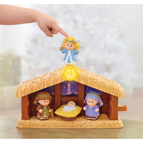Little People Deluxe Christmas Story, Nativity Playset, Toddler Toys