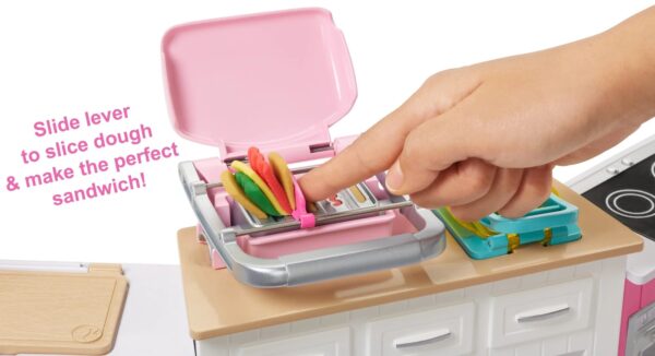 9037909cdc0a4822b686852a3f13ae55 Barbie Ultimate Kitchen Cooking & Baking Playset with Chef Doll