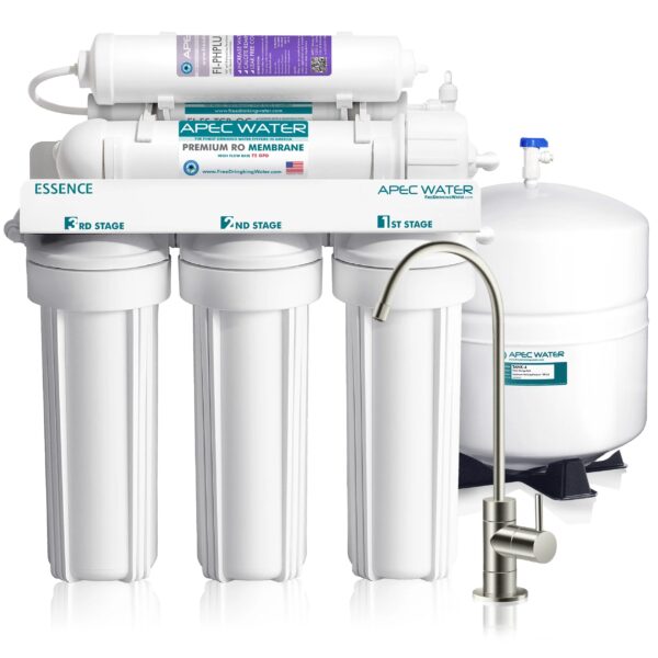 903f47c6e55a454c9841e955dfb3375b APEC Top Tier Alkaline Mineral Ph+ Ultra Safe Reverse Osmosis Drinking Water Filter System (ESSENCE ROES-PH75)