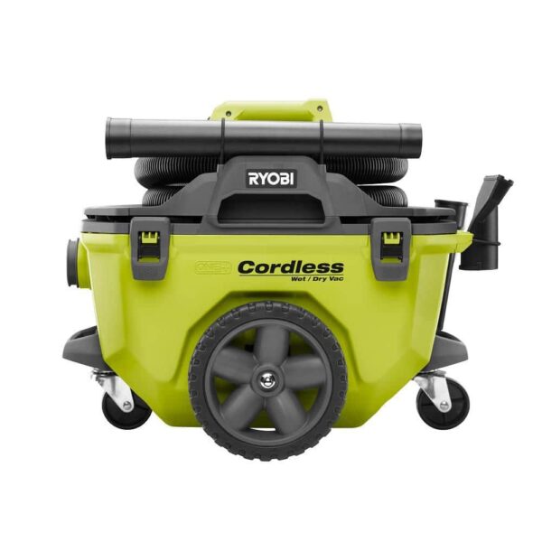 ONE+ 18V Cordless 6 Gal. Wet/Dry Vacuum Kit with 4.0 Ah Battery, Charger and Vacuum Accessories P770KN