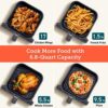 Air Fryer 6.8Qt, Dual Blaze with 360 ThermoIQ Tech