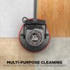 Commercial Orbiter Hard Floor Cleaner Machine, Multi-Purpose Floor Cleaning, Random Orbital Drive, Wide Cleaning Path, 50-Foot Long Cord, ORB550MC, Gray/Red-Oreck