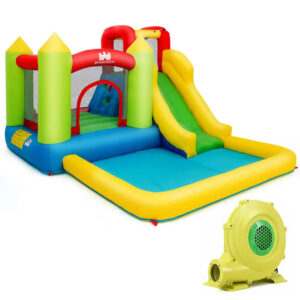CIPACHO Outdoor Inflatable Bounce House with 480 W Blower, Kids Bounce House for 5-10