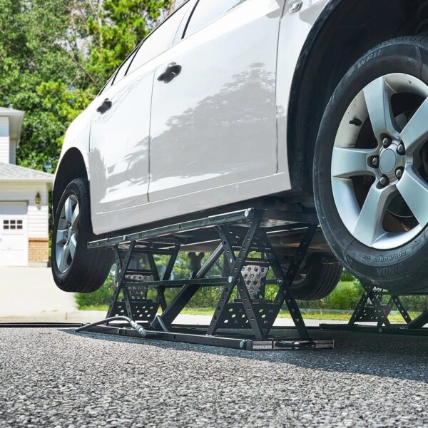 914af624c03949cab9d30ae30f4e6403 Portable Car Lift 5000 LBS Automatic Car Lift System Jack for Home Garage