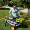 WG050 8-in-1 Aerocart Garden Cart/Wheelbarrow Heavy Duty/Dolly