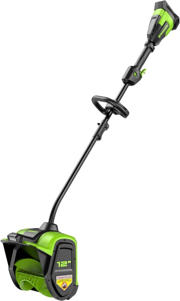 92945356ff4c478dac5cbfd488f7c5f5 12-inch cordless snow shovel, includes 4.0Ah battery and charger