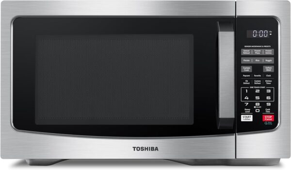 931902e5d0d34ecfa92f03a37707c27a Air Fryer Combo 8-in-1 Countertop Microwave Oven, with Convection, Broil, Odor Removal Mode, 12.4" Position Memory Turntable, Child-Lock, 1.0 Cu.ft, Black Stainless Steel, ML2-EC10SA(BS)