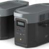 Portable Power Station DELTA 2 Max, 2400W LFP Solar Generator, Full Charge in 1 Hr, 2048Wh Solar Powered Generator for Home Backup(Solar Panel Optional)