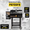 700FB Wood Fired Pellet Grill with Flame Broiler, 700 Sq. In. Cooking Space